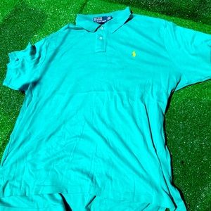 Vintage Polo by Ralph Lauren. Green with Yellow Pony